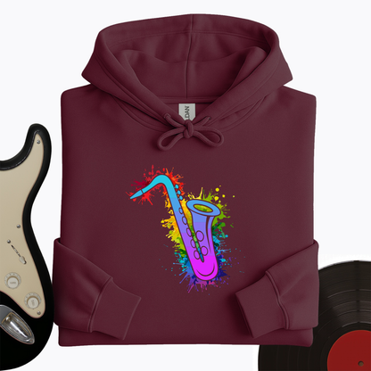 Graffiti Sax Hoodie