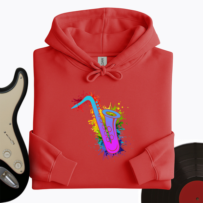 Graffiti Sax Hoodie