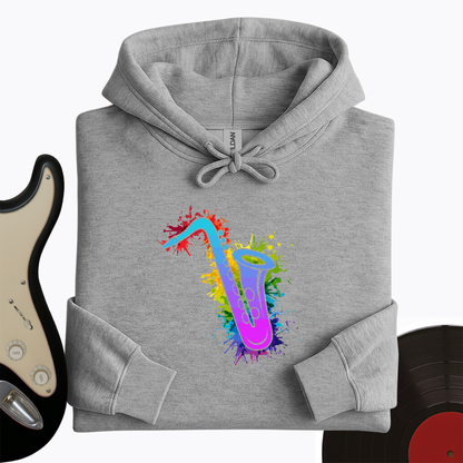 Graffiti Sax Hoodie