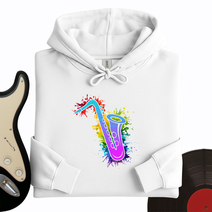 Graffiti Sax Hoodie