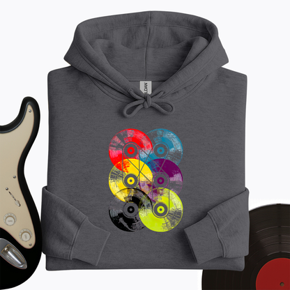Colorful Vinyls Hoodie