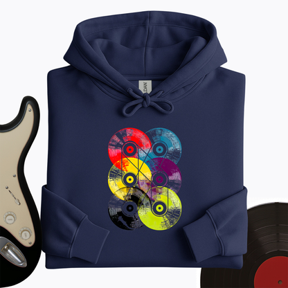 Colorful Vinyls Hoodie