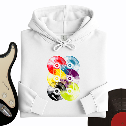 Colorful Vinyls Hoodie