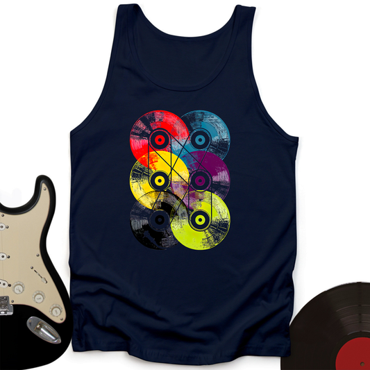 Colorful Vinyls Tank Top