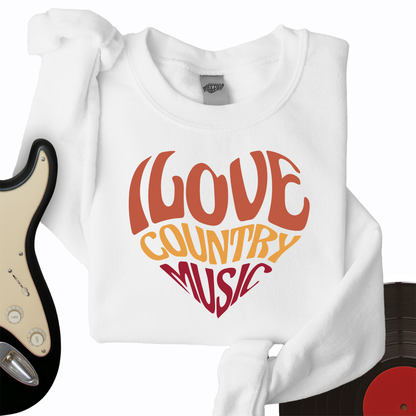 Country Music Love Crewneck