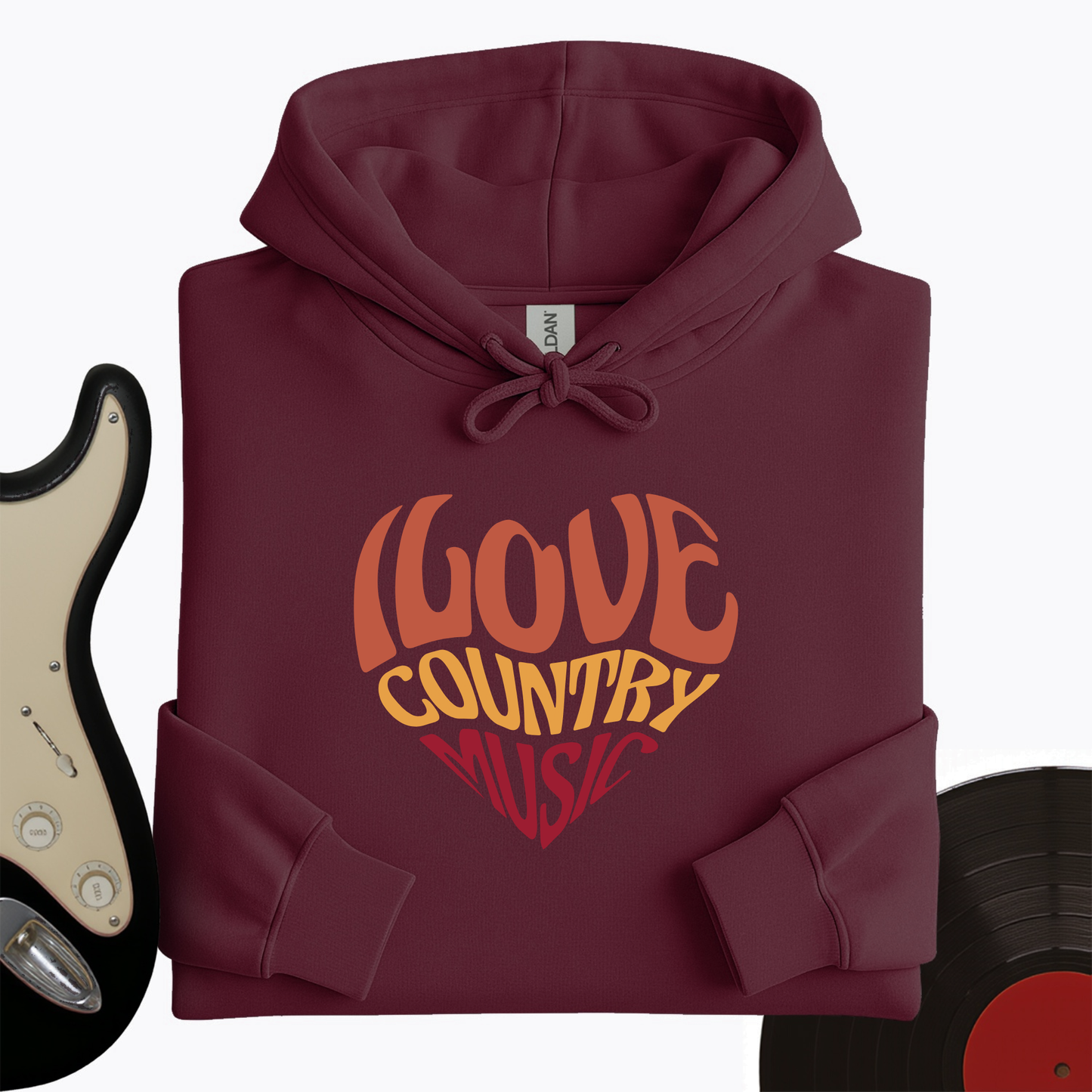 Country Music Love Hoodie