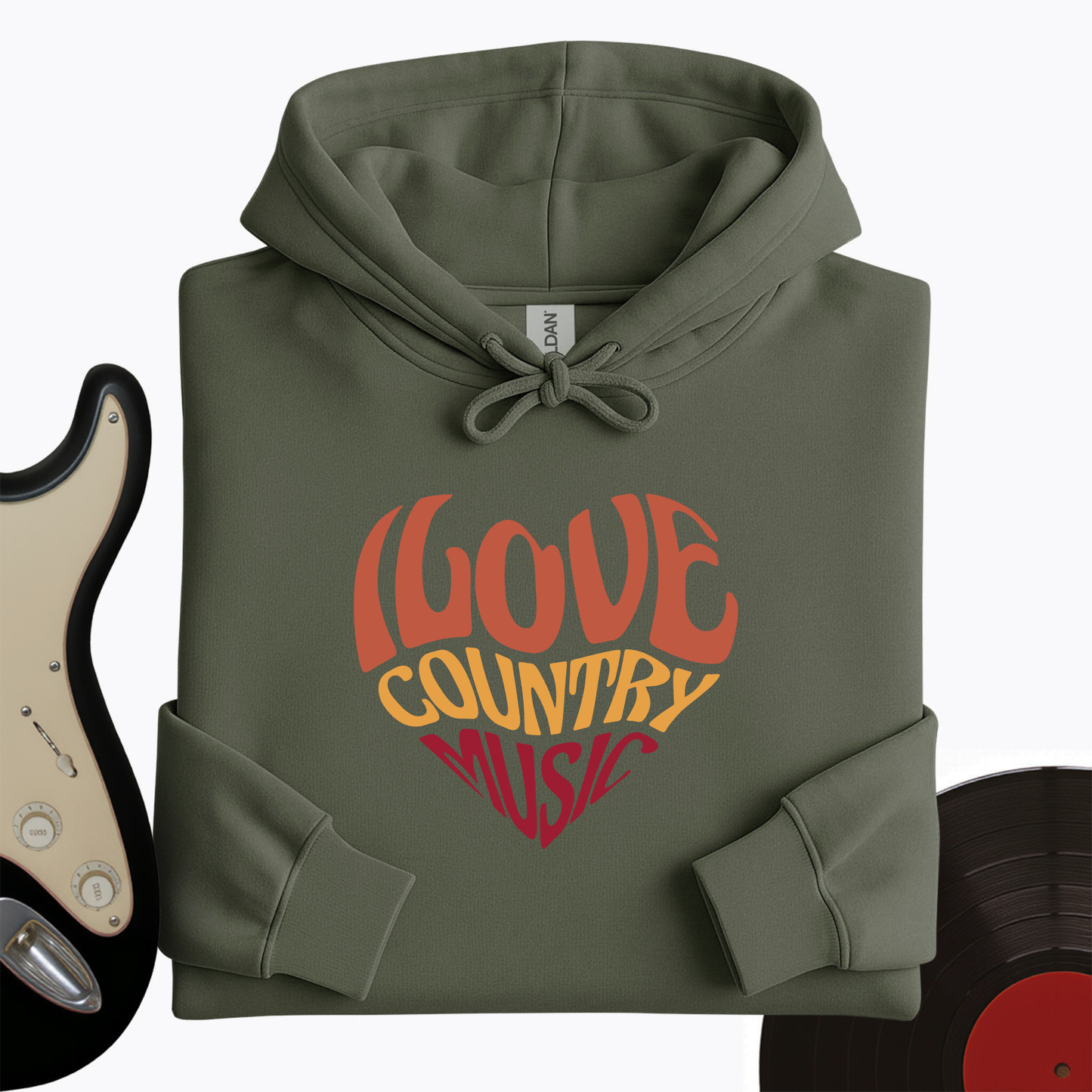 Country Music Love Hoodie