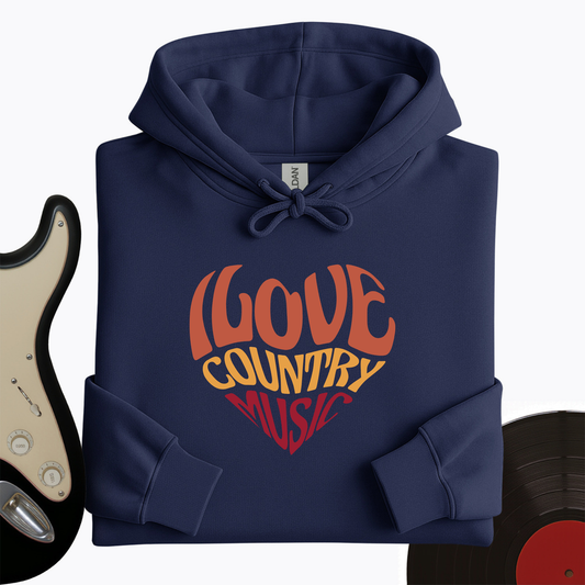 Country Music Love Hoodie