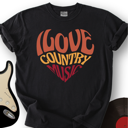 Country Music Love T-Shirt