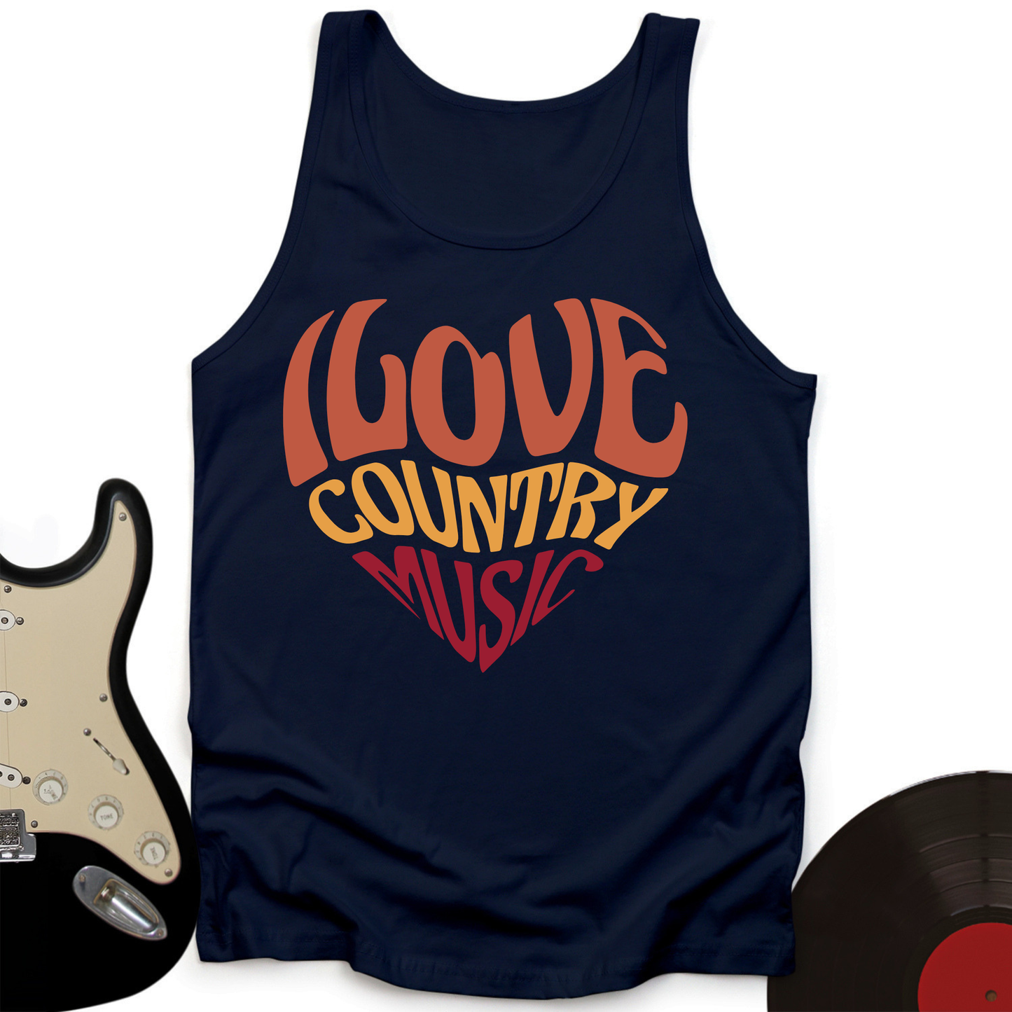 Country Music Love Tank Top