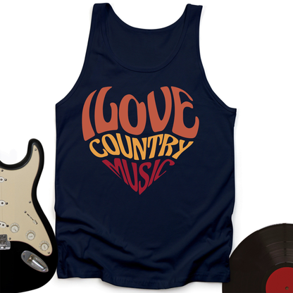 Country Music Love Tank Top