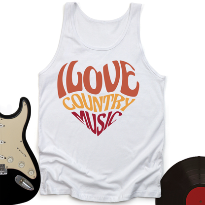 Country Music Love Tank Top