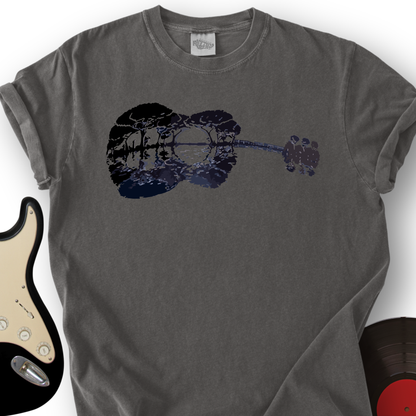 Guitar Moonrise T-Shirt