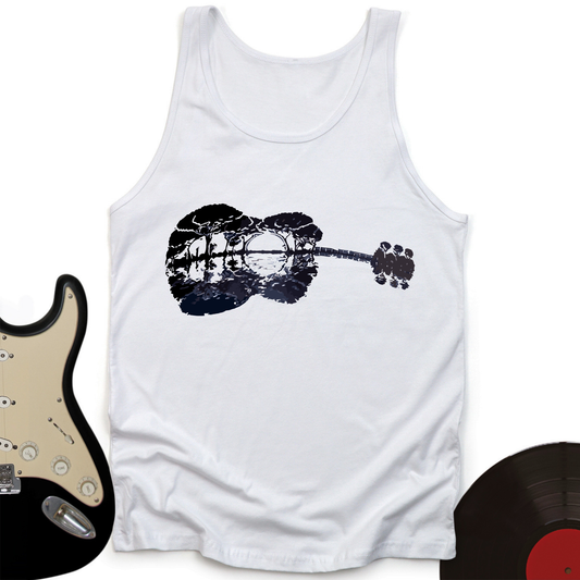 Guitar Moonrise Tank Top