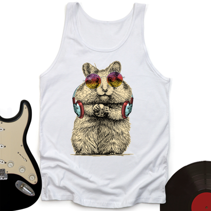 DJ Hampster Tank Top