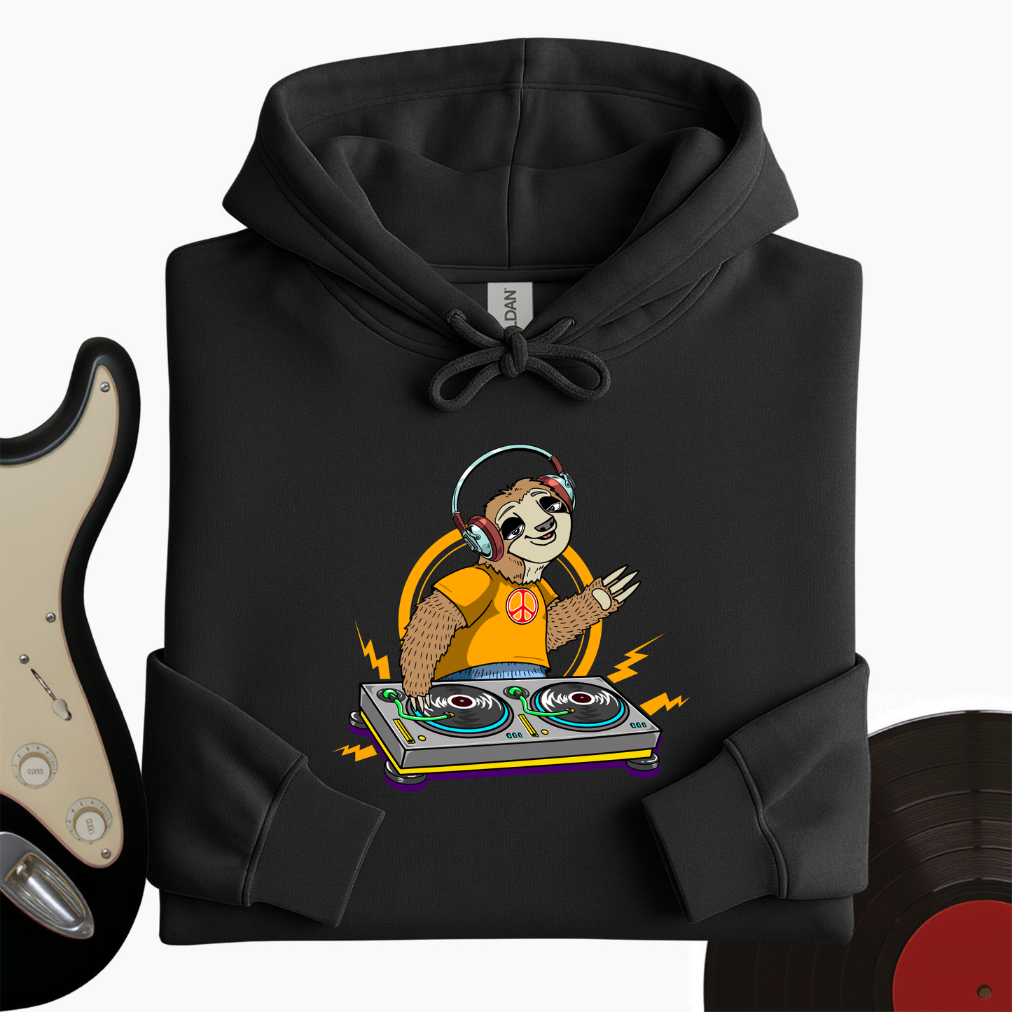 DJ Sloth Hoodie