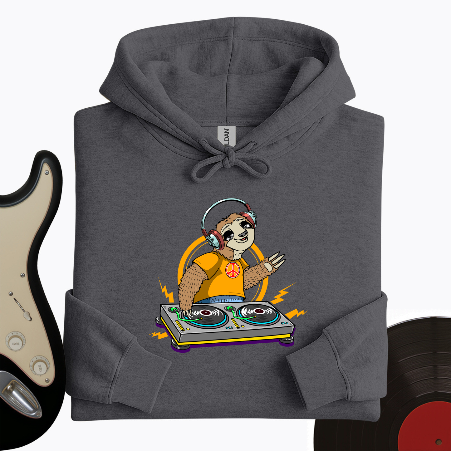 DJ Sloth Hoodie