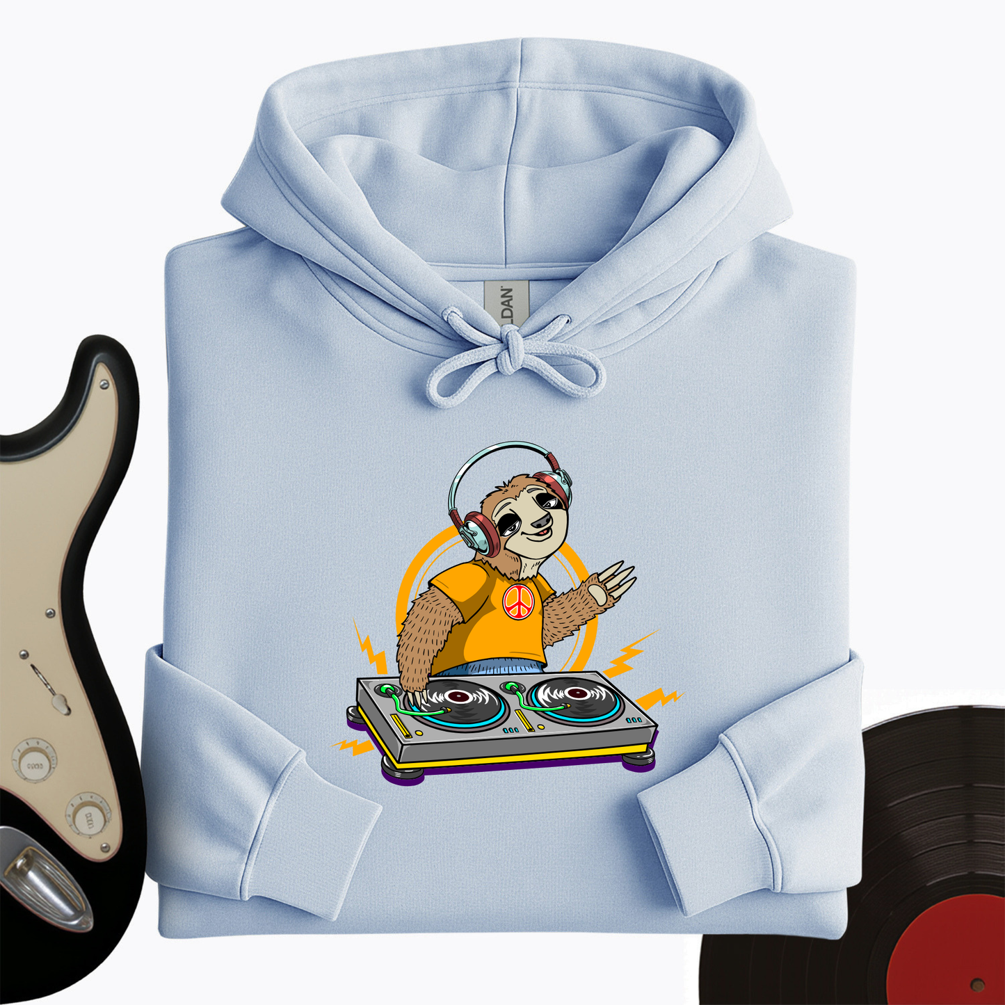 DJ Sloth Hoodie