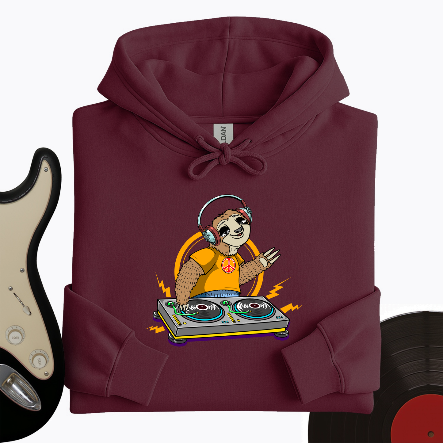 DJ Sloth Hoodie