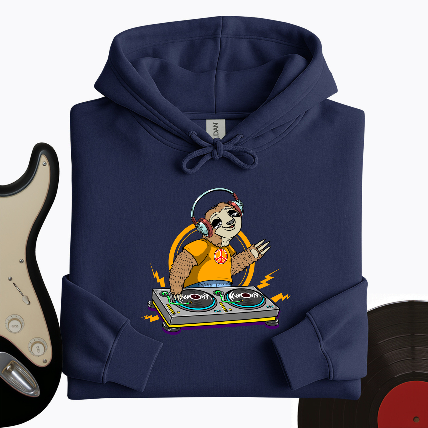 DJ Sloth Hoodie