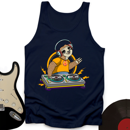 DJ Sloth Tank Top