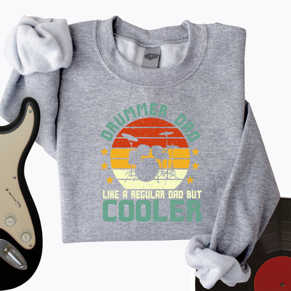 Drummer Dad Crewneck