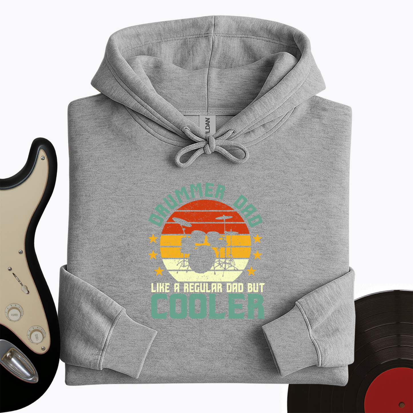 Drummer Dad Hoodie