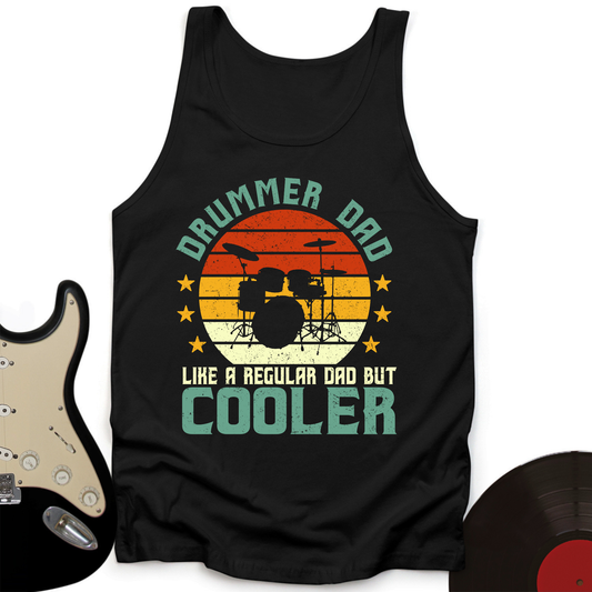 Drummer Dad Tank Top