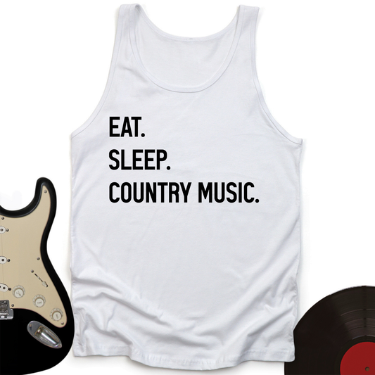 Eat, Sleep, Country Tank Top