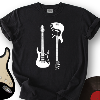 Electric and Bass Guitar T-Shirt