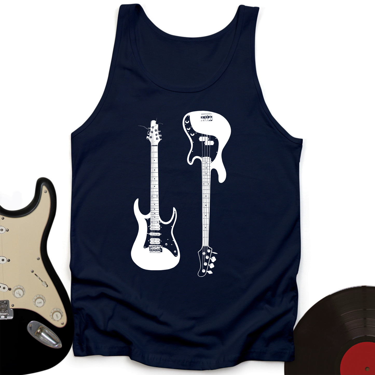 Electric and Bass Guitar Tank Top