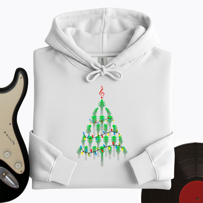 Guitar Christmas Tree Hoodie