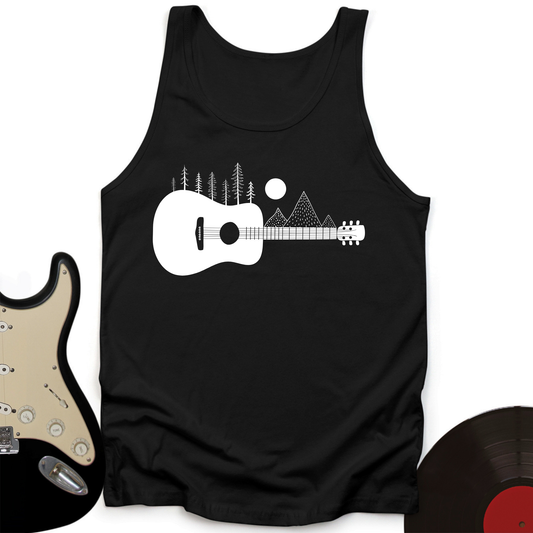 Guitar Mountain Tank Top