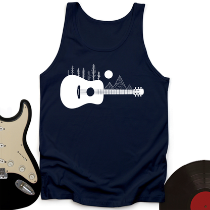 Guitar Mountain Tank Top