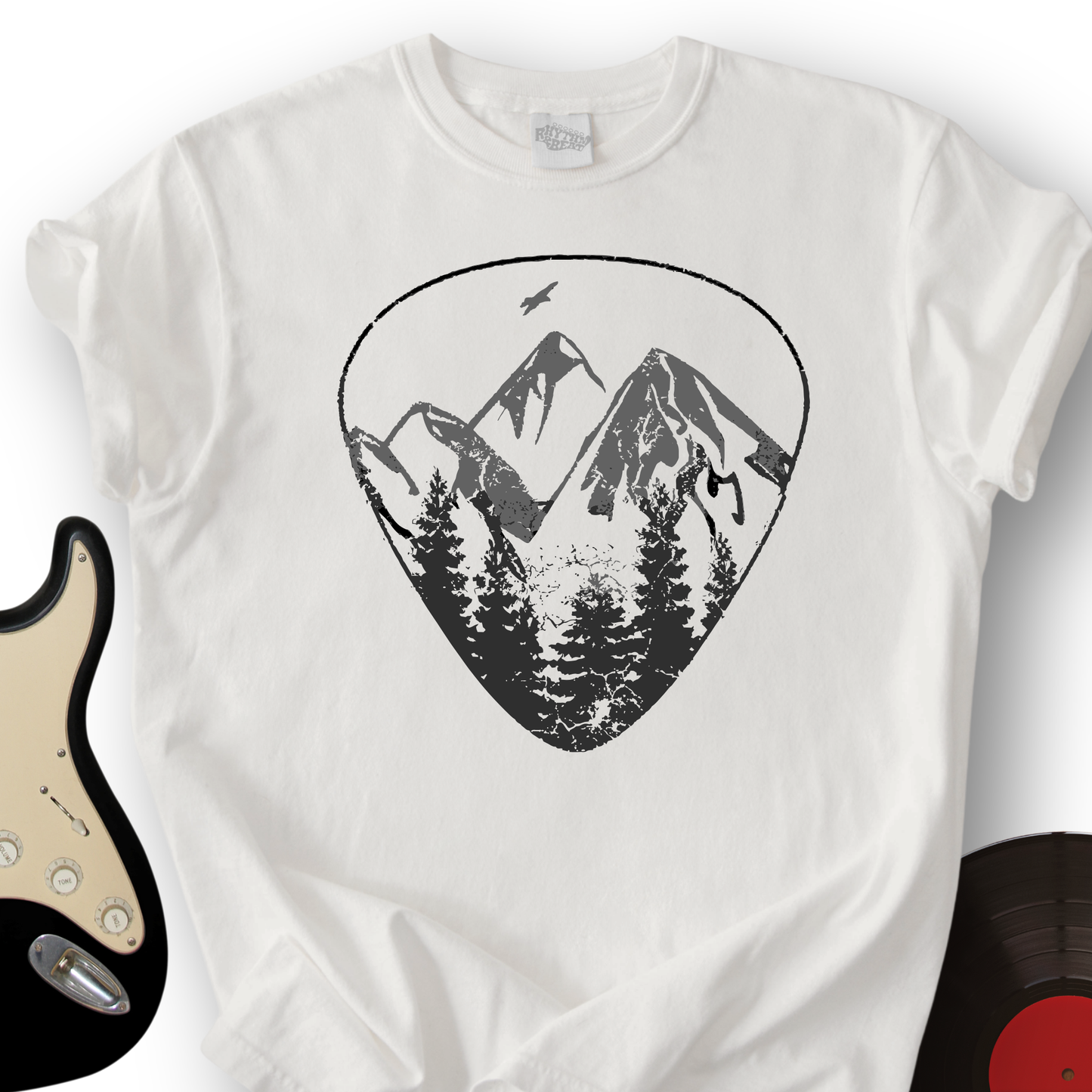 Wilderness Guitar Pick T-Shirt
