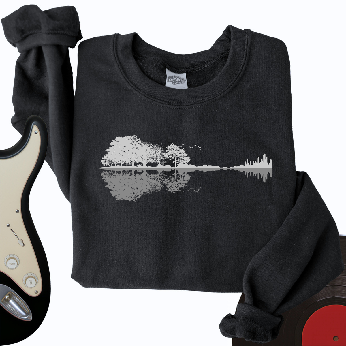Guitar Reflection Crewneck