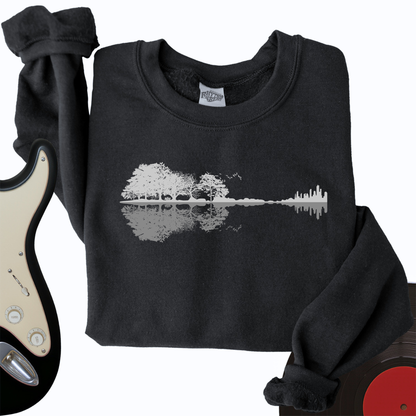 Guitar Reflection Crewneck