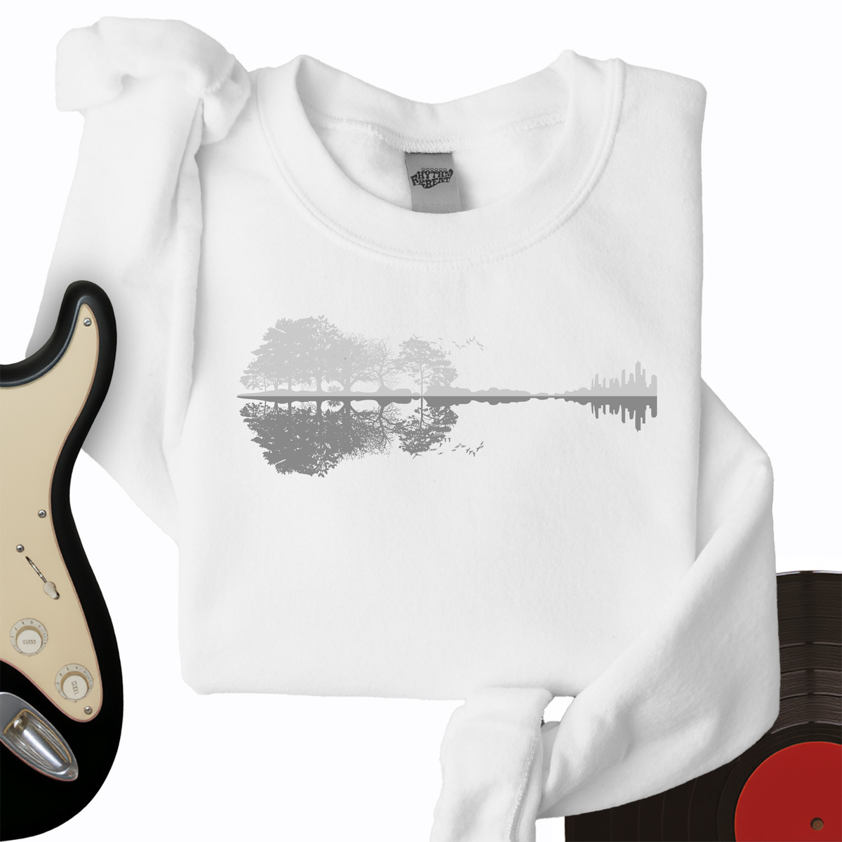 Guitar Reflection Crewneck