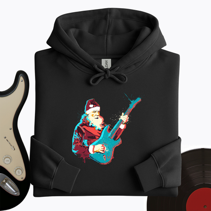 Guitar Santa Hoodie