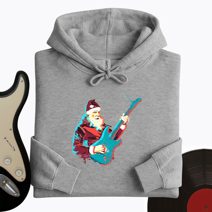 Guitar Santa Hoodie