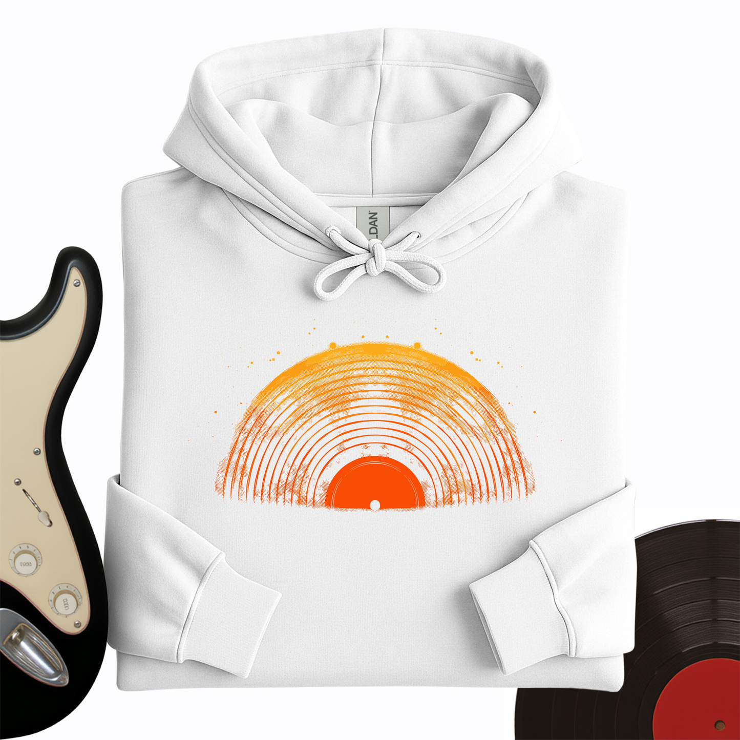 Half Record Hoodie