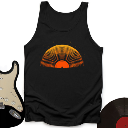 Half Record Tank Top
