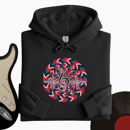 Heartbeat Music Note Hoodie