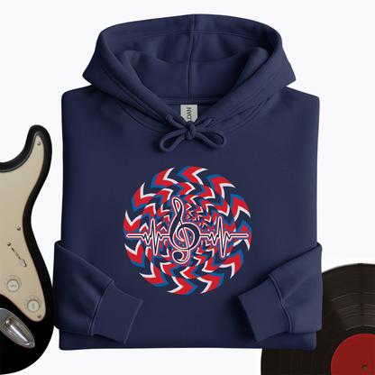 Heartbeat Music Note Hoodie