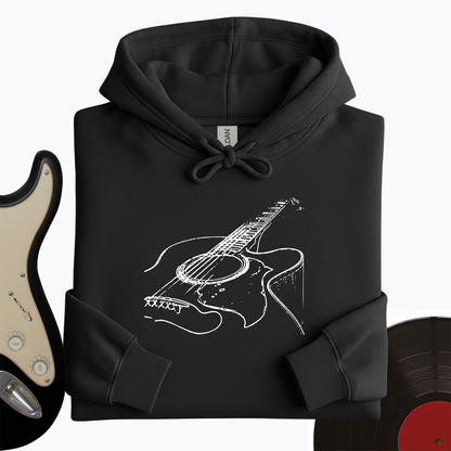 Guitar Sketch Hoodie