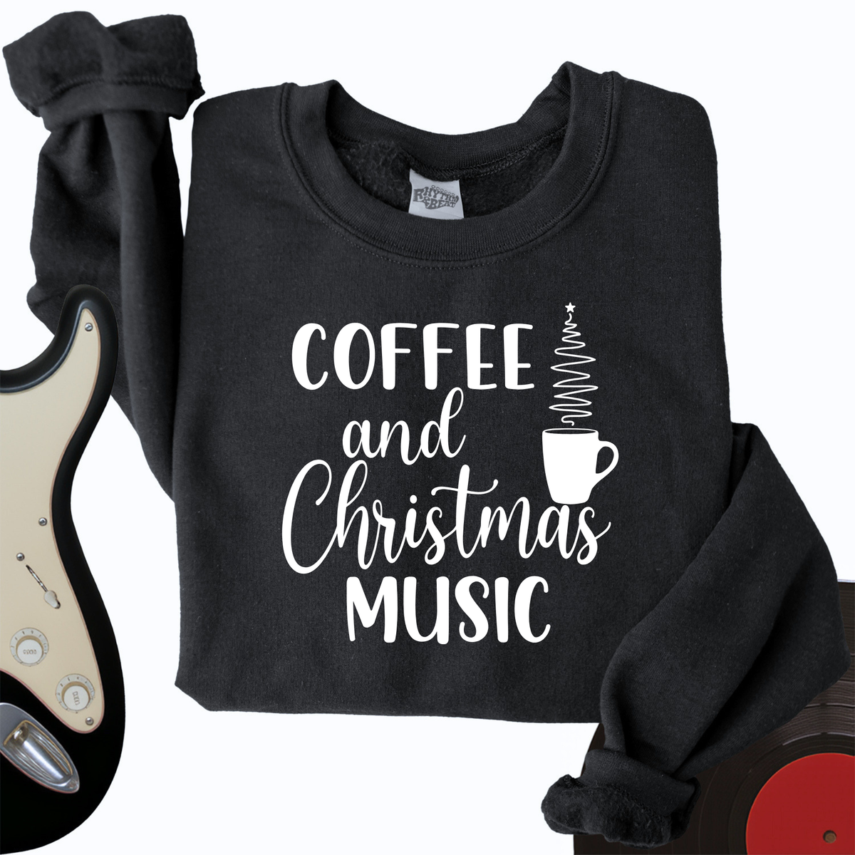 I Run on Coffee Crewneck