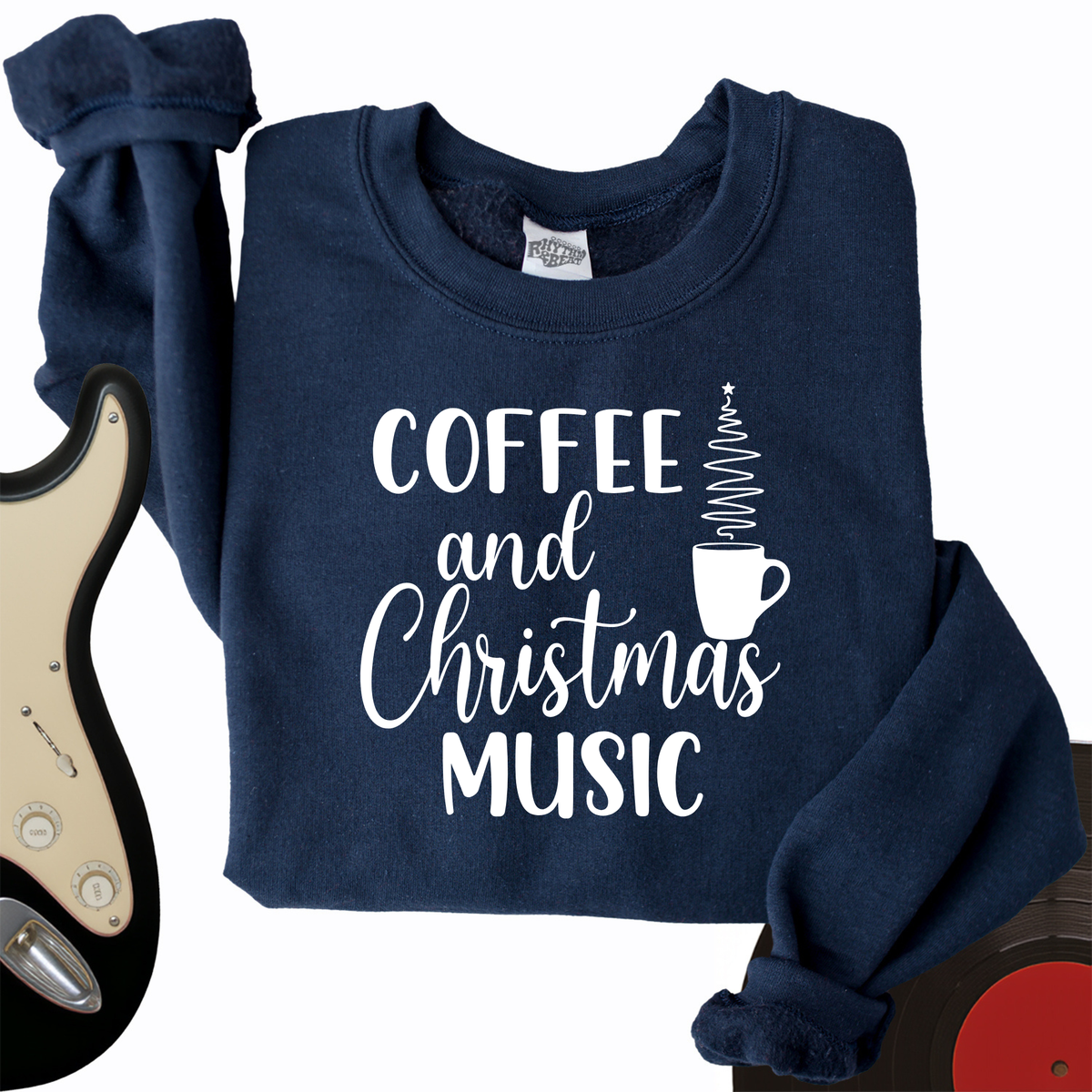 I Run on Coffee Crewneck
