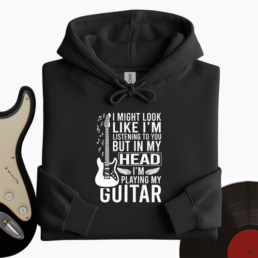 In My Head Guitar Hoodie