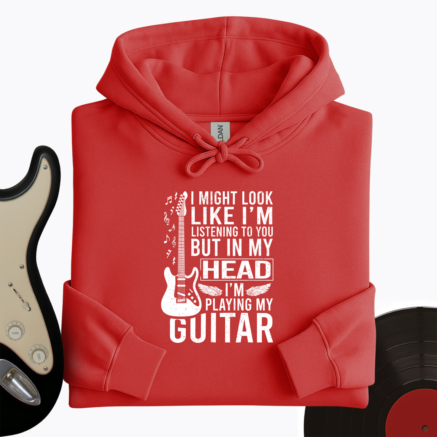 In My Head Guitar Hoodie