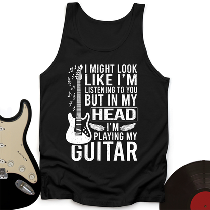 In My Head Guitar Tank Top